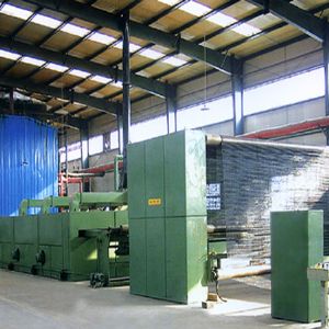 玻璃纖維土工格柵生產(chǎn)線